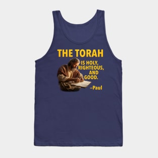 Holy, Righteous, And Good Tank Top